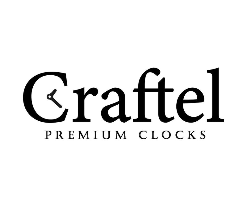 Craftel Brass Embossed Analog Wall Clock Round Classic Clock for Living Room Home and Office (12 x 12 inches, Gold)