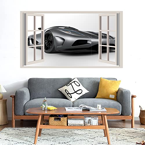 GADGETS WRAP Printed Wall Decal Sticker Fake Window Style Decal (90cm x 50cm) - Ragnarok (2)