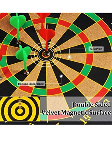 Bommi Crafts Foldable Magnetic Dartboard