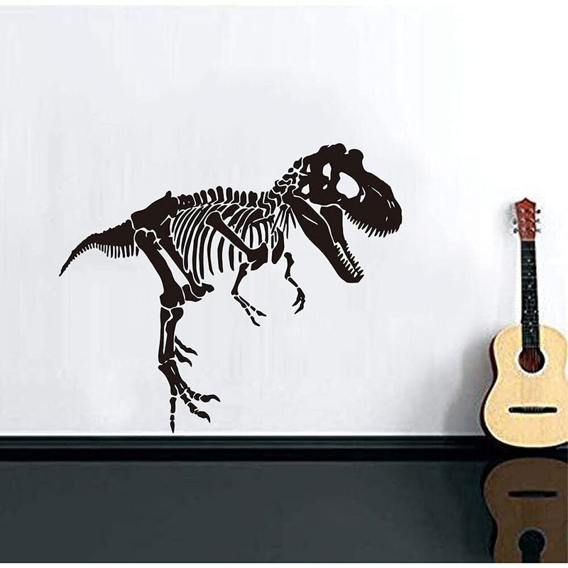 GADGETS WRAP Vinyl Decal Sticker Large Skeleton T-Rex Dinosaur (Item Finish Size : 67cm x 57cm)