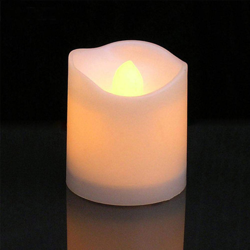 DeoDap Plastic Tea Light, Pack of 12