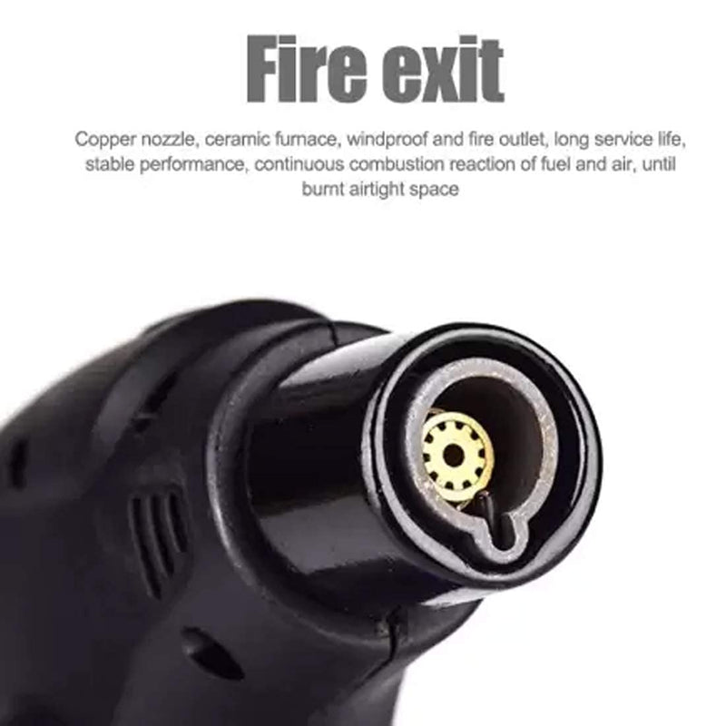 Alkey Plastic Stylish Butane Lighter Sharp Small Jet Flame Refillable Cigarette Lighter Variation (Pack Of 2)