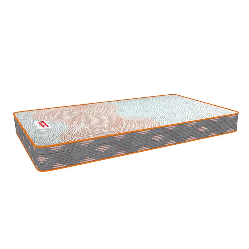 Coir FIT Health Spa with SrtX��Technology 8-inch Single Size Latexo HR Foam Mattress (Off-White, 75x42x8)