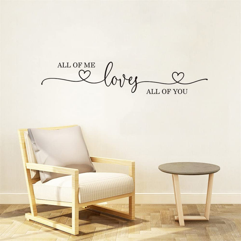 GADGETS WRAP Vinyl Decal Sticker Wedding Couple Family Love Quote (Item Finish Size : 57cm x 11cm)