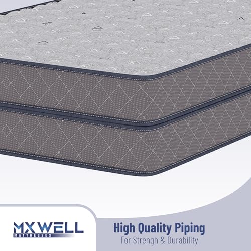 MXWELL Ortho Dual Comfort Bookfold 6 inch Single Bonded Foam Mattress (L x W: 75 inch x 36 inch)