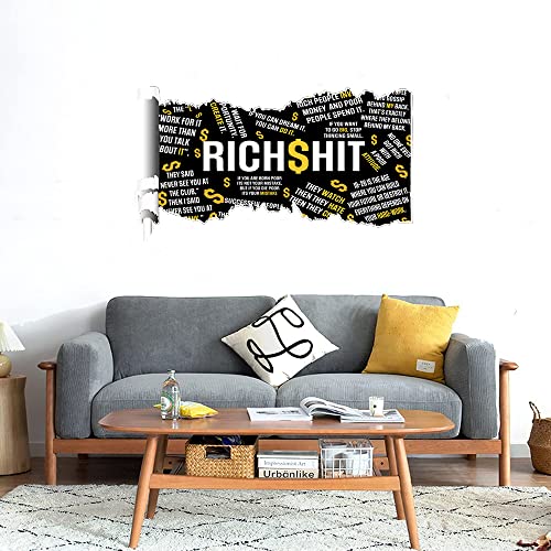 GADGETS WRAP Printed Wall Decal Sticker Scratched Paper Style Wall Decal (90cm x 50cm) - Richshit