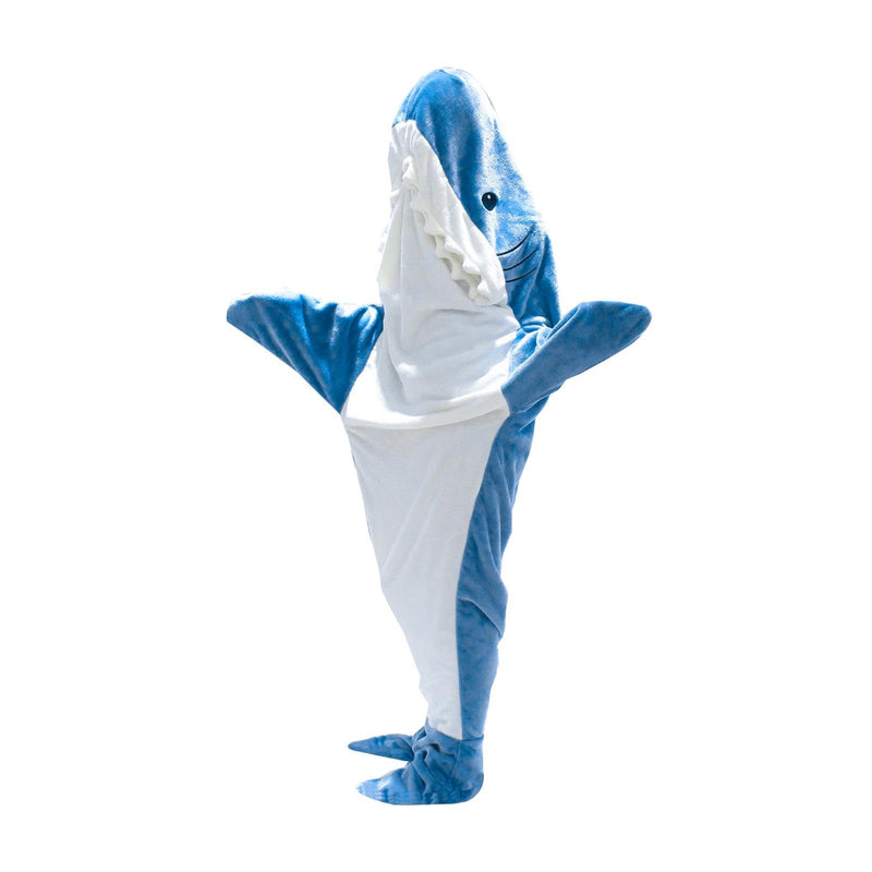 SECRET DESIRE Shark Blanket Parties Plush Funny Clothing Comfortable Cosplay Shark Costume M