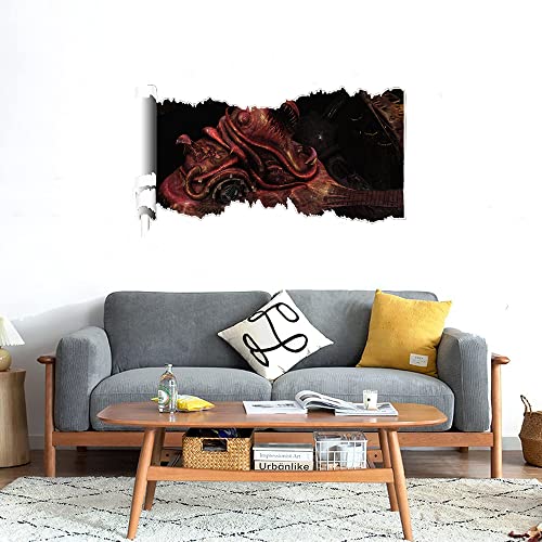 GADGETS WRAP Printed Wall Decal Sticker Scratched Paper Style Wall Decal (90cm x 50cm) - Torment Tides of numenera Review