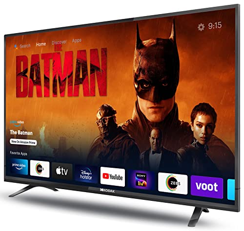 Kodak 80 cm (32 inches) HD Ready Certified Android LED TV 32HDX7XPRO (Black)