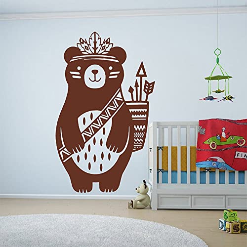 GADGETS WRAP Vinyl Decal Sticker Tribal Bear Arrow (Item Finish Size : 91cm x 56cm)