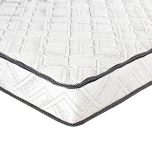 Novelty Mattress And Sofa_Vertex 5 inch Single Size Premium 50 Density High Resilience PU Foam Mattress (78x36x5, Single Bed, Soft Mattress)