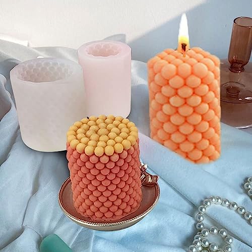 The Decor Affair 1 Pcs Luxurious Ruby Delight Infused Scented Beaded Candle with Long-Lasting Fragrance to Create a Warm and Inviting Atmosphere of Pure Opulence and Unparalleled Comfort.