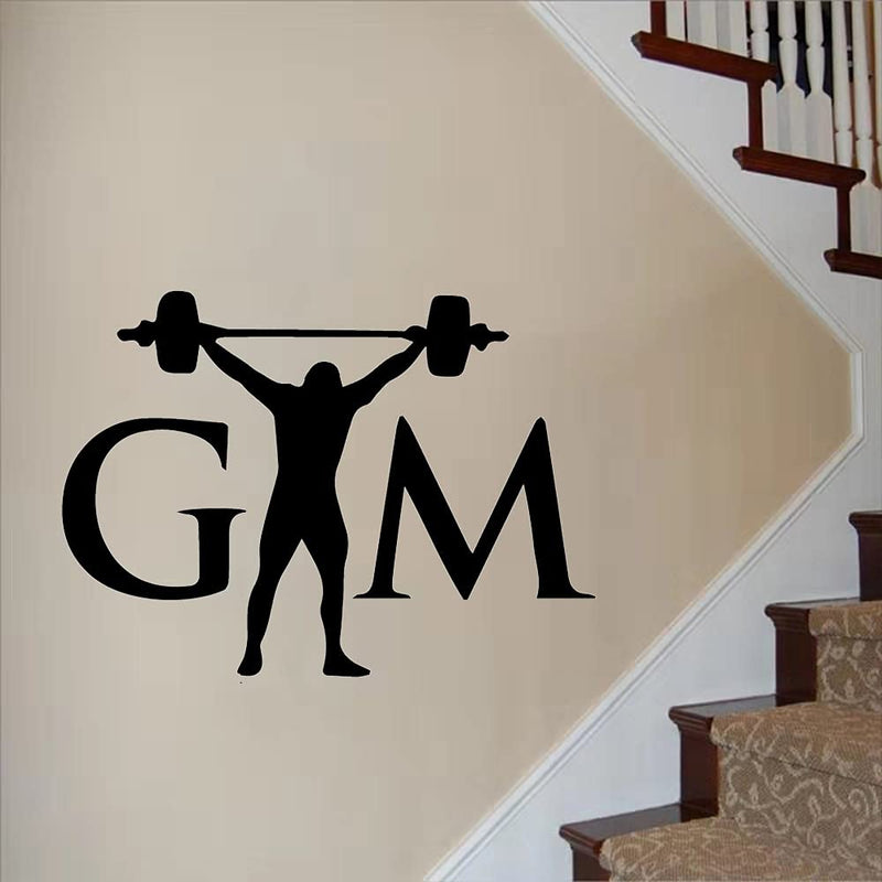 GADGETS WRAP Vinyl Decal Sticker Motivated Fitness Gym (Item Finish Size : 80cm x 58cm)