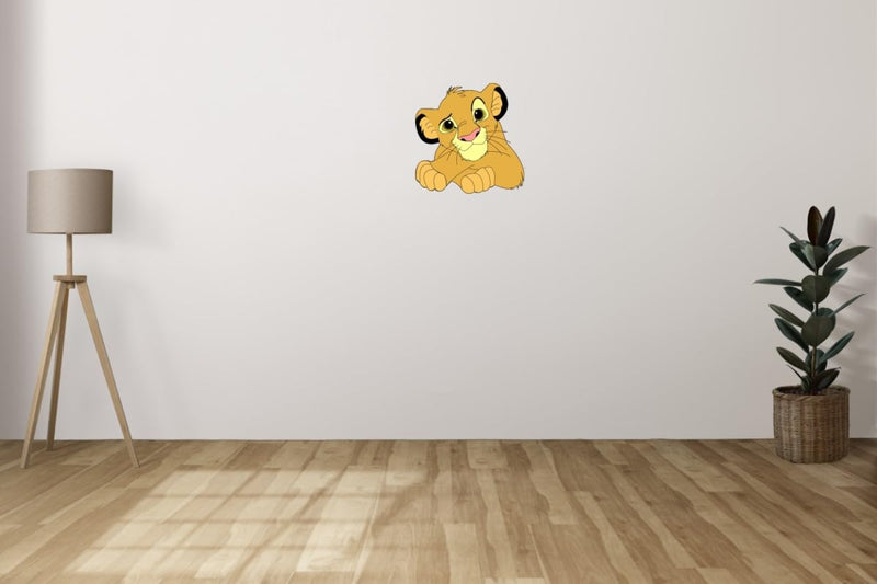 Simba Lion Guard Wall Sticker for Kids Room Decor