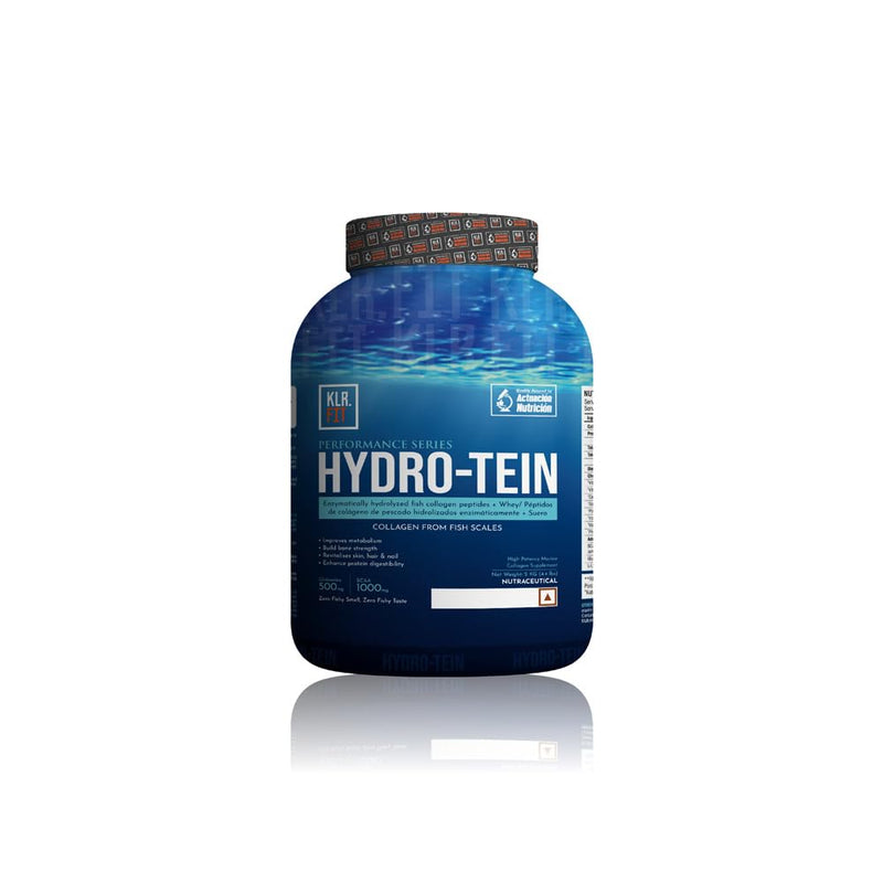 Klr.Fit Hydro-Tein | Whey + Collagen Supplement for Women & Men | Supports Healthy Skin, Hair, Nails, Bone & Joint. (Pure-Berries)