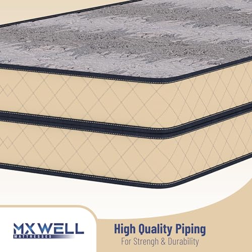 MXWELL Ortho Delight Bookfold 6 inch Queen Bonded Foam Mattress (L x W: 72 inch x 66 inch)