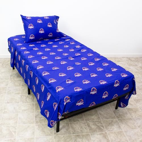 College Covers Boise State Broncos Printed Sheet Set - Twin X-Large - Solid