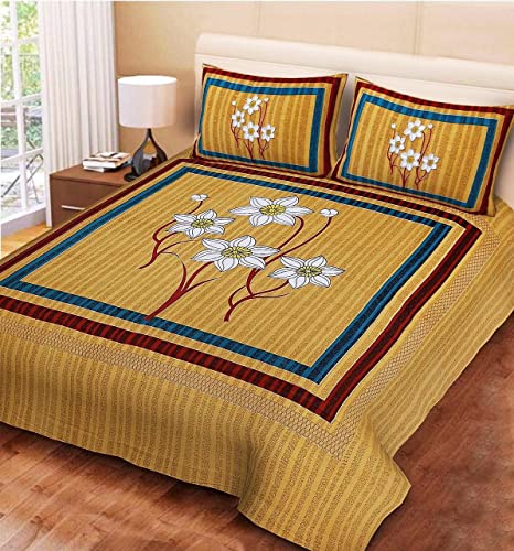 Jaipuri Printed Double Bedsheet WTI-444