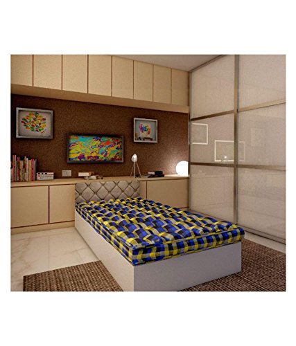 IRA Furniture Medium Soft Cotton Mattresses (4 Inch, Multicolour)