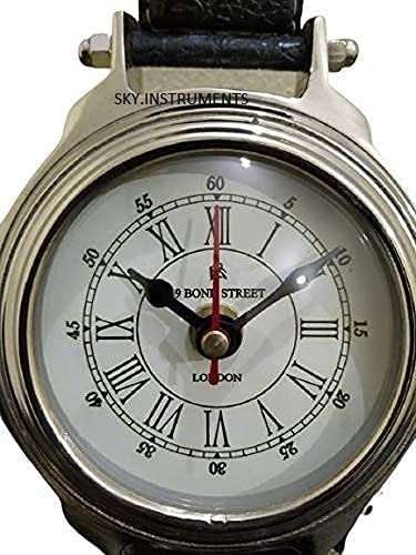 Sky Instrument Table Clock Aluminium (5 inche) Brand: Generic