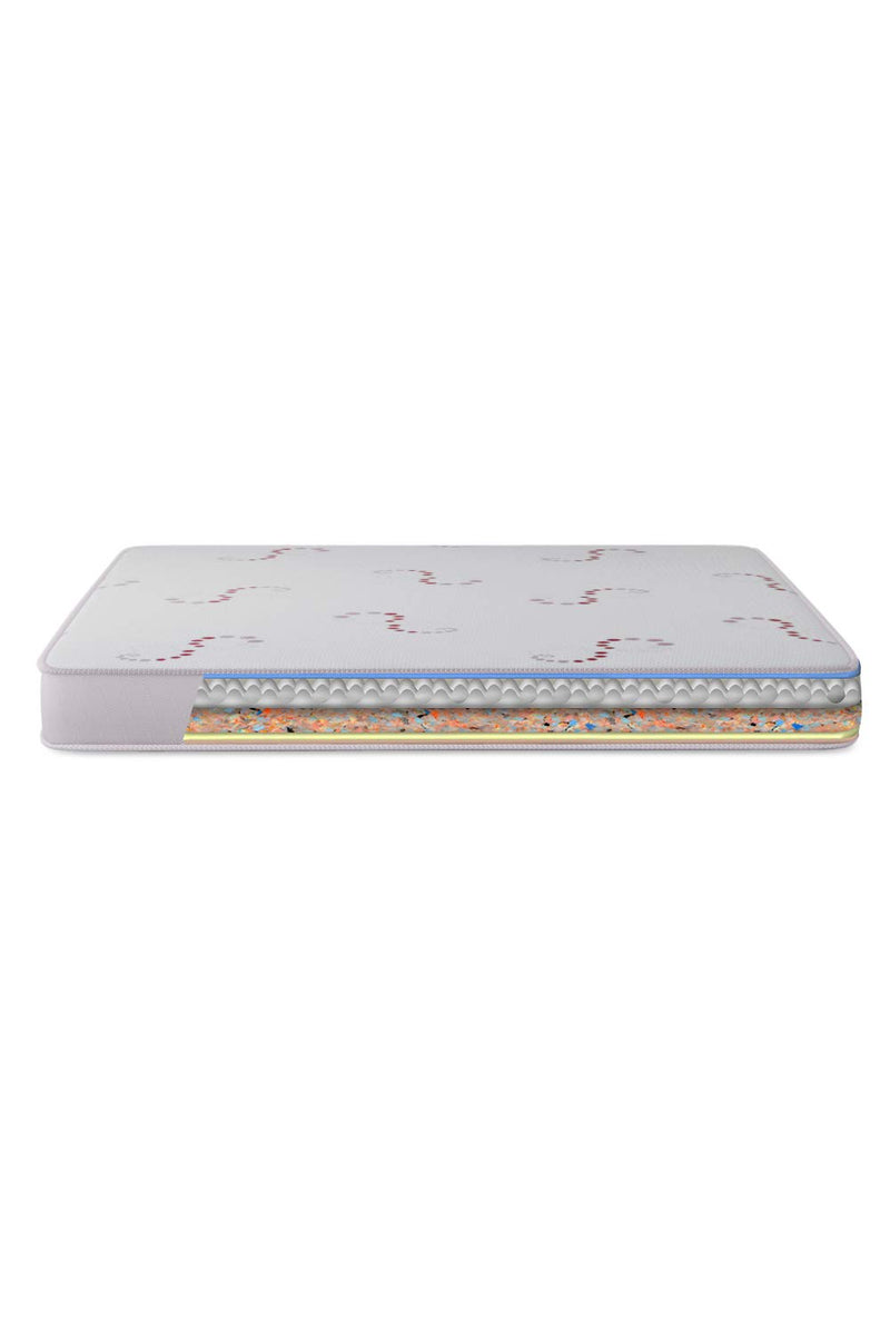 GODREJ INTERIO Ortho Plus 4-inch Single Size Foam Mattress (White, 75x35x4)