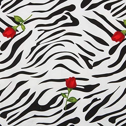 SK STORE Microfiber Organic Super Soft Heavy Warm | Floral Embossed Design | Light Weight Rajasthani Microfiber AC Blanket (Zebra, Double Bed)