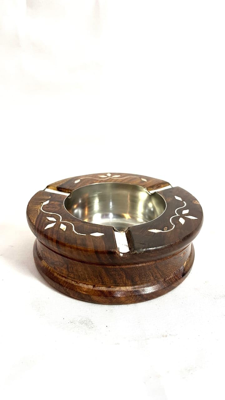 MALIK WOOD ART Gifts Indoor And Outdoor Ashtrays