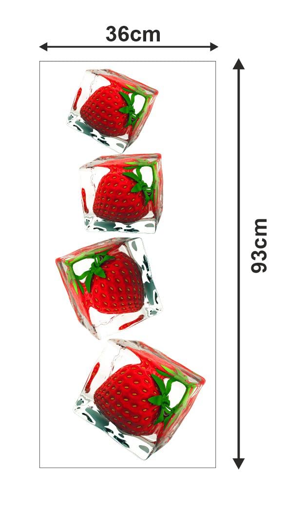 Delight Art Natural Fruit Design Fridge Sticker Size - ( 93*36 ) cm Model id - ( DAMC00778L )