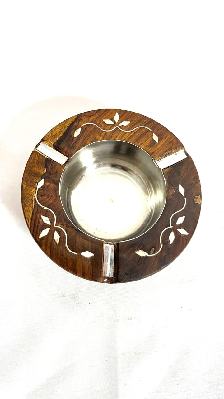 MALIK WOOD ART Gifts Indoor And Outdoor Ashtrays
