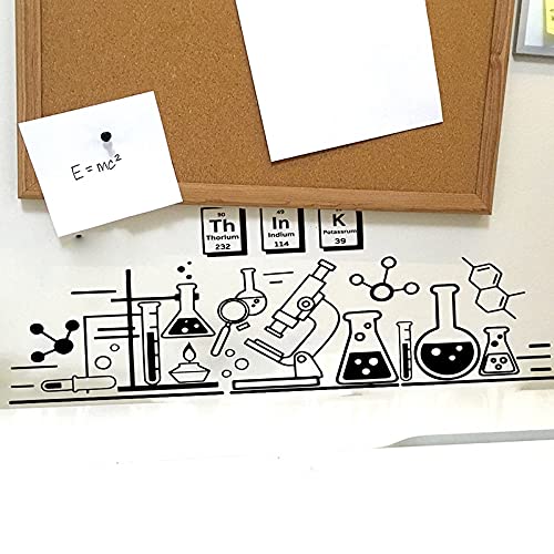 GADGETS WRAP Vinyl Decal Sticker Chemistry Science Think (Item Finish Size : 100cm x 43cm)