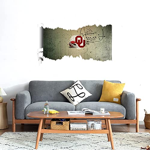 GADGETS WRAP Printed Wall Decal Sticker Scratched Paper Style Wall Decal (90cm x 50cm) - Rugby