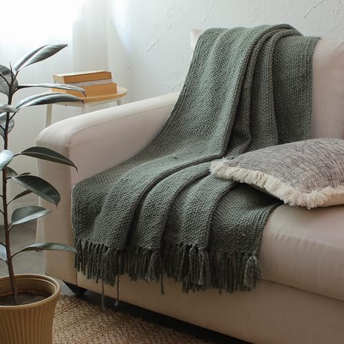 House This Shikra Sofa Throw Blanket - Premium & Extra Soft Throw for Living Room, Sofa, Bed & Chair - 129 x 155 cms