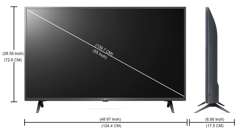 LG 139.7 cm (55 inches) 4K Ultra HD Smart LED TV 55UP7500PTZ (Rocky Black)