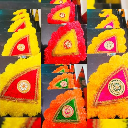SP SELLPLUS Decorative Design Candle T-Light |Diwali | Marriage | Party | and All Festival Decor | Home | Wall | Main Door | Office | Etc Decoration Item Pack of 2 (Pink)