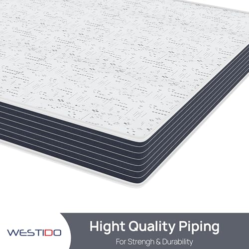 WESTIDO SteadySupport Multiple High Resilience (HR) Foam | High Resilience (HR) Foam Knitted Fabric King Size Zero Partner Disturbance SteadySupportKQ10inch72x72