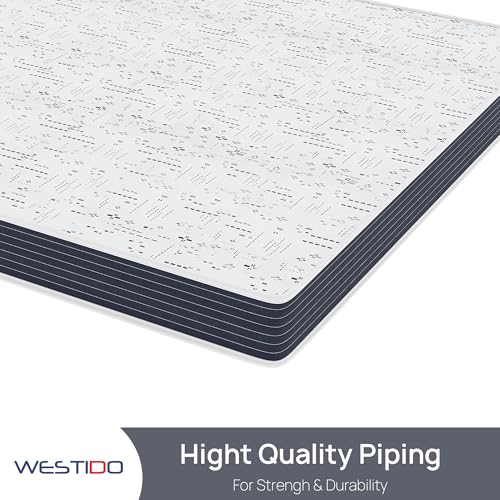 WESTIDO SteadySupport Multiple High Resilience (HR) Foam | High Resilience (HR) Foam Knitted Fabric King Size Zero Partner Disturbance SteadySupportKQ6inch70x78