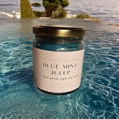 Scarlet Blinks Citrus Sorbet Candles | Blue Mint Candles | Oriental Rose Candles | Soy Wax Candles | Aroma Therapy Candles | Burning Time:- 45HRS Pack of 3