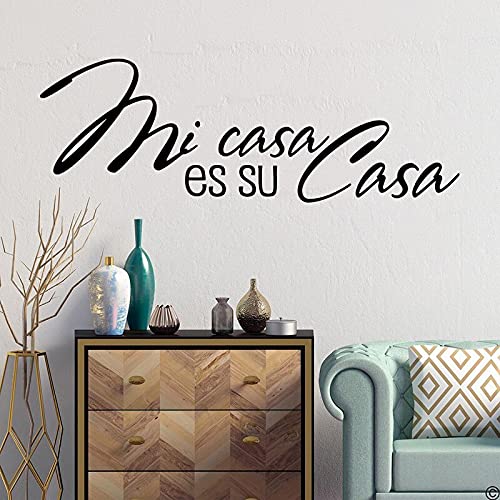 GADGETS WRAP Vinyl Decal Sticker Spanish My House is Your (Item Finish Size : 140cm x 48cm)