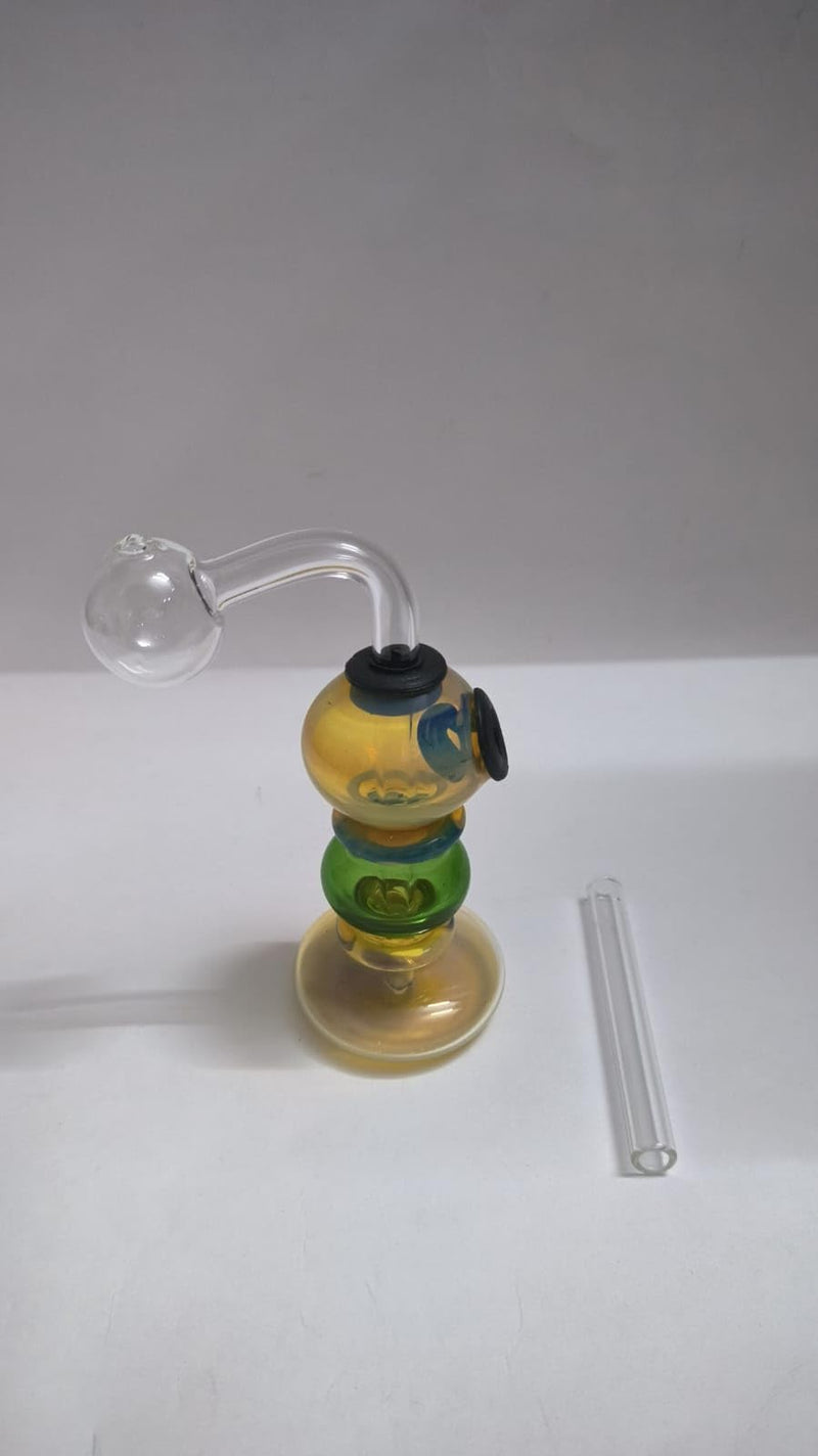 MFT 4 INCH COULRED Bubler oil GLASS WATER BONG CHILLUM AND hand PIPE water bong smoking weed hookhah portable glass