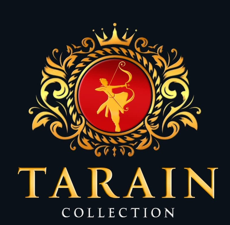 TARAIN COLLECTION Cotton Perfect Fitted Bedsheets with 2 Pillow Covers King Size Double Bed with All Around Elastic 180 TC Size-78" x 72" +10" (Multicolour, White Blue Leaf Printed)