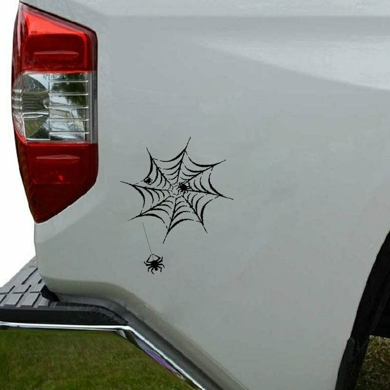 GADGETS WRAP Vinyl Wall Decal Sticker Car Stickers Vinyl Decal Spider Web Decor