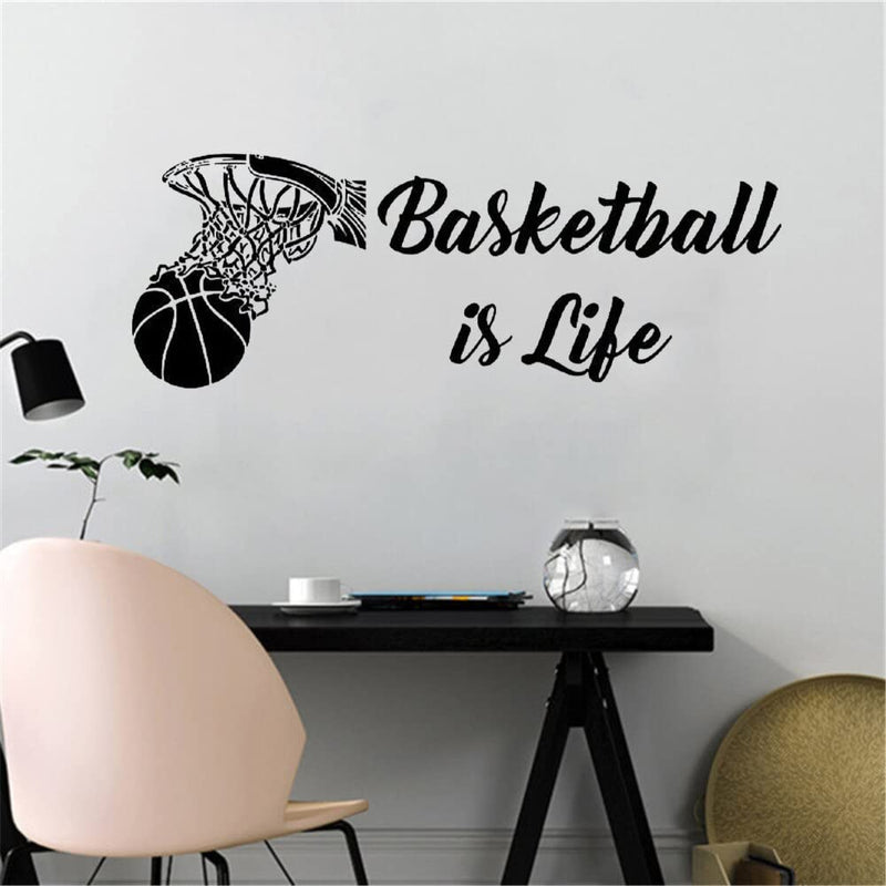 GADGETS WRAP Vinyl Decal Sticker Basketball (Item Finish Size : 57cm x 20cm)