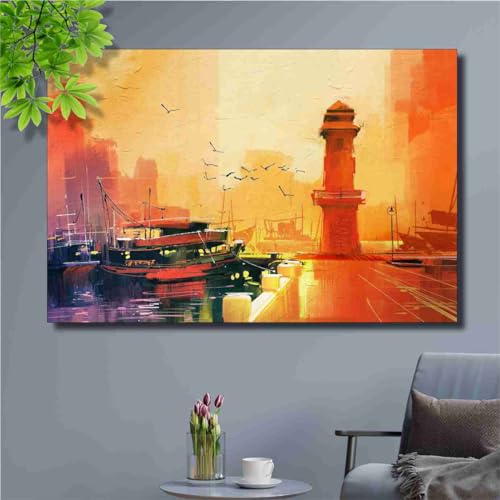 SAF paintings modern art Painting | modern art paintings for living room | modern art painting for wall decoration | modern art painting canvas 24 inch x 36 inch SANF-CR54