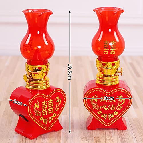 CALANDIS® Wedding Led Candles Night Lamp for Wedding Room Festive Home Decoration | 2 Led Flameless Candle Lights