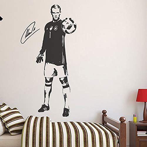 Gadgets Wrap Football Star Manuel Neuer Wall Decal Mural Vinyl Sticker (43cm x 86cm)