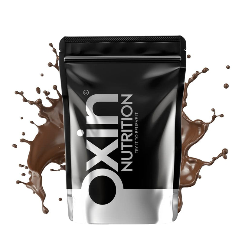 Oxin Nutrition Isolate Blend Whey Protein Powder Supplement Low Carb & Low Fat Zero Sugar Whey Protein from USA - 2lbs (Double Rich Chocolate)