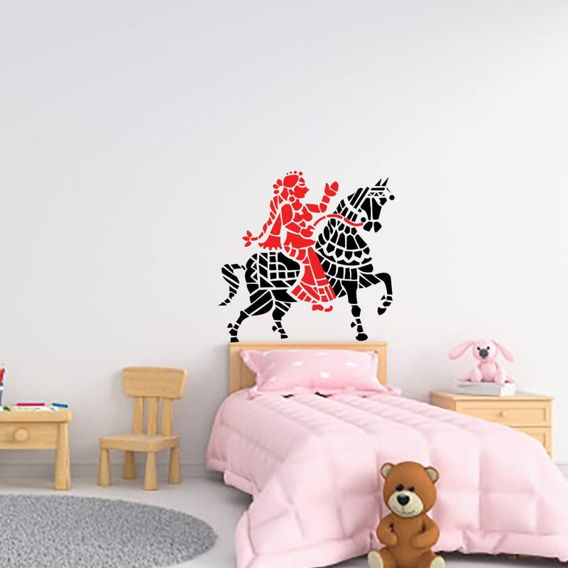 god & god's Large Wall Sticker JUST Peel & Stick Size 50 or 60 cm Pack of 1 (Code GS85