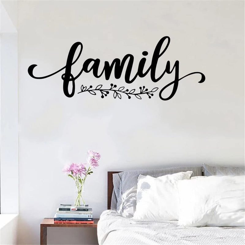 GADGETS WRAP Vinyl Decal Sticker Family Wall Sticker (Item Finish Size : 57cm x 19cm)