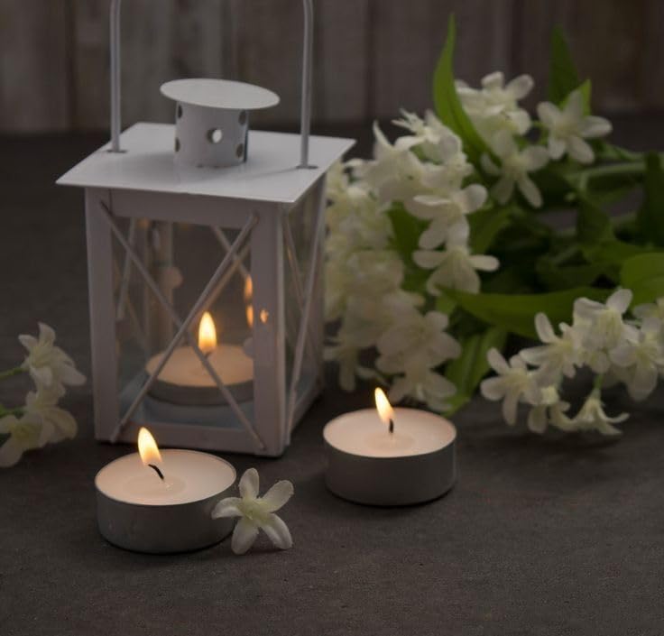 Aluminium Tea Light Scented Candles - Pack of 10