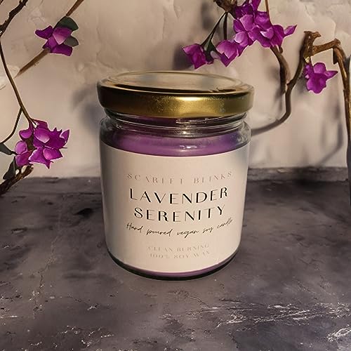 Scarlet Blinks Citrus Sorbet | Blue Mint Candles | Lavender Serenity Candles | Soy Wax Candles | Aroma Therapy Candles | Burning Time :-45HRS Pack of 3